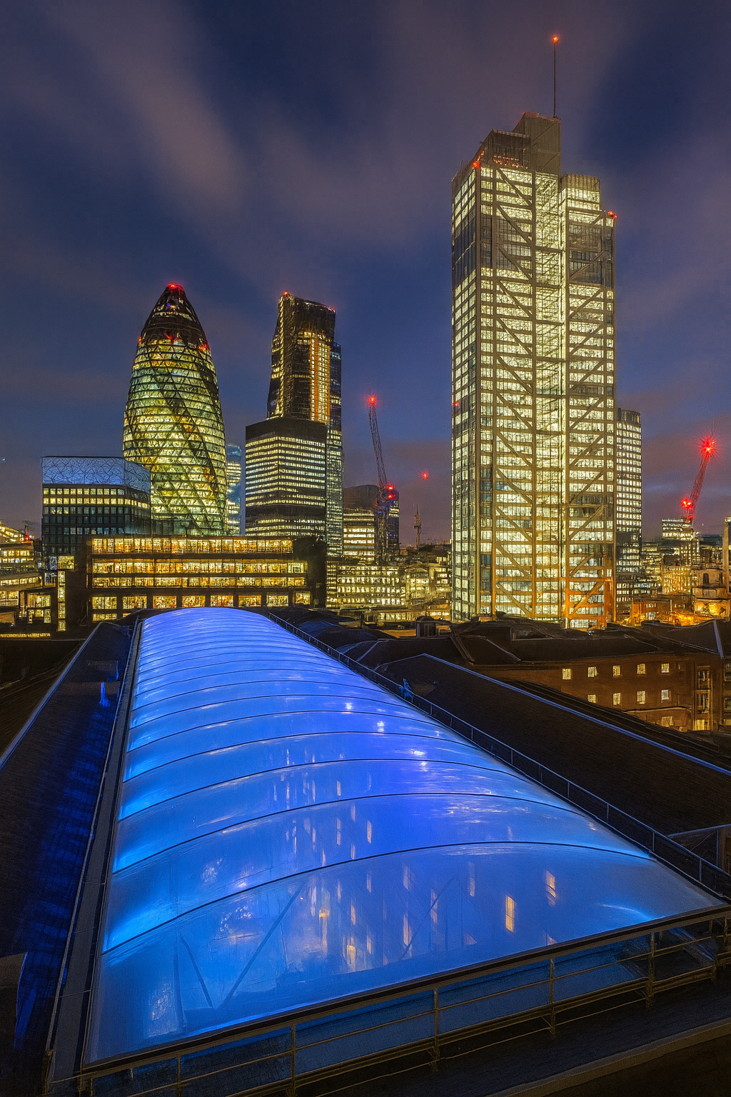 London Devonshire Place EC2 featuring an innovative ETFE system by Lightspan