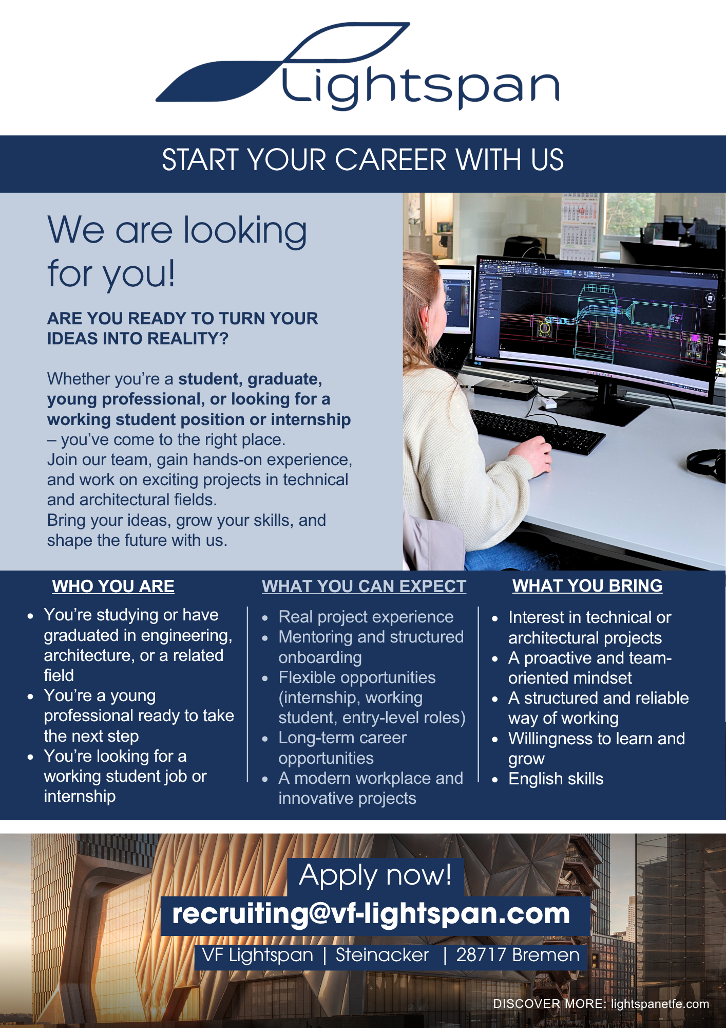 Students Our Program for Students and Young Professionals