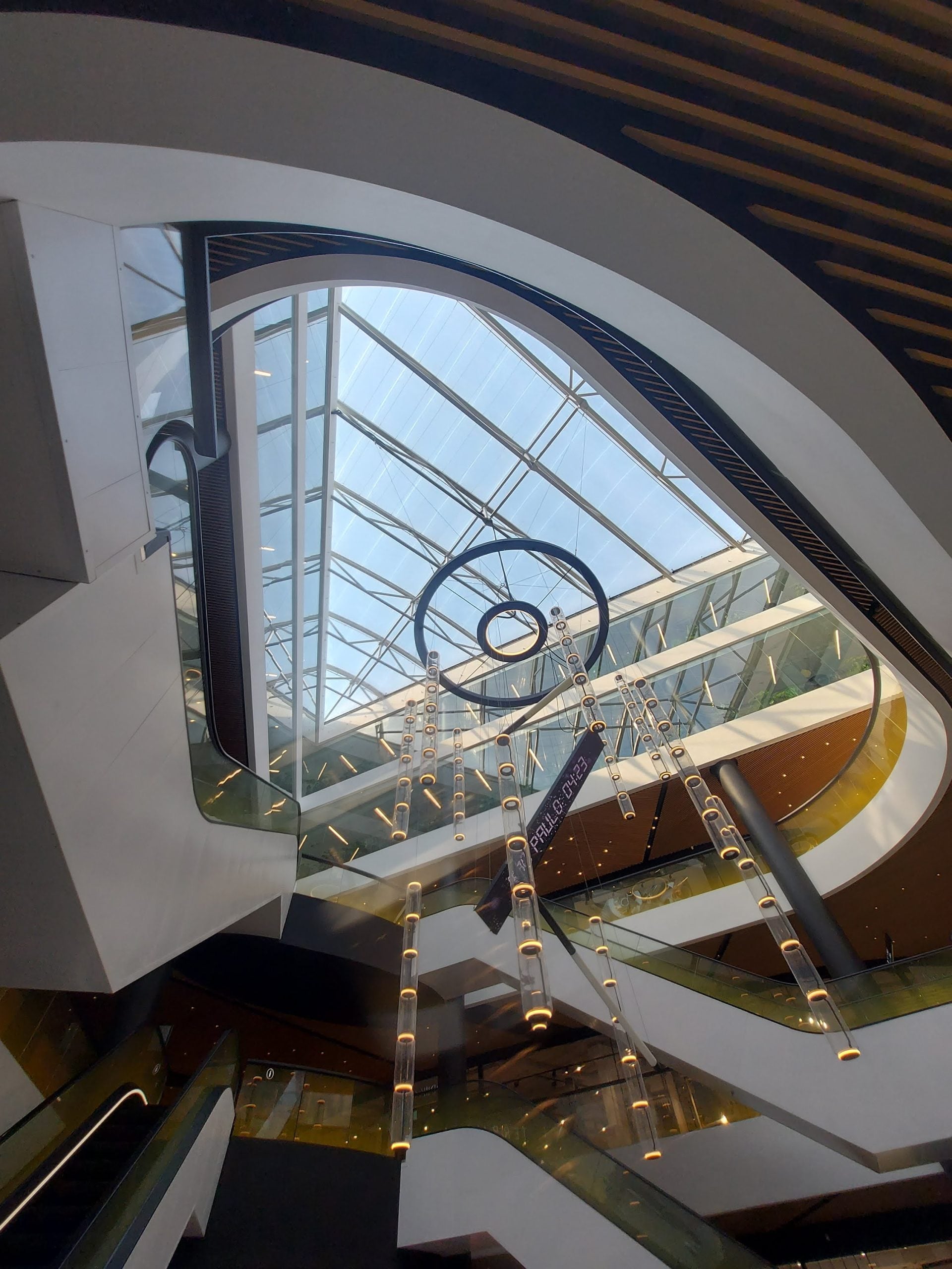Roof made of ETFE