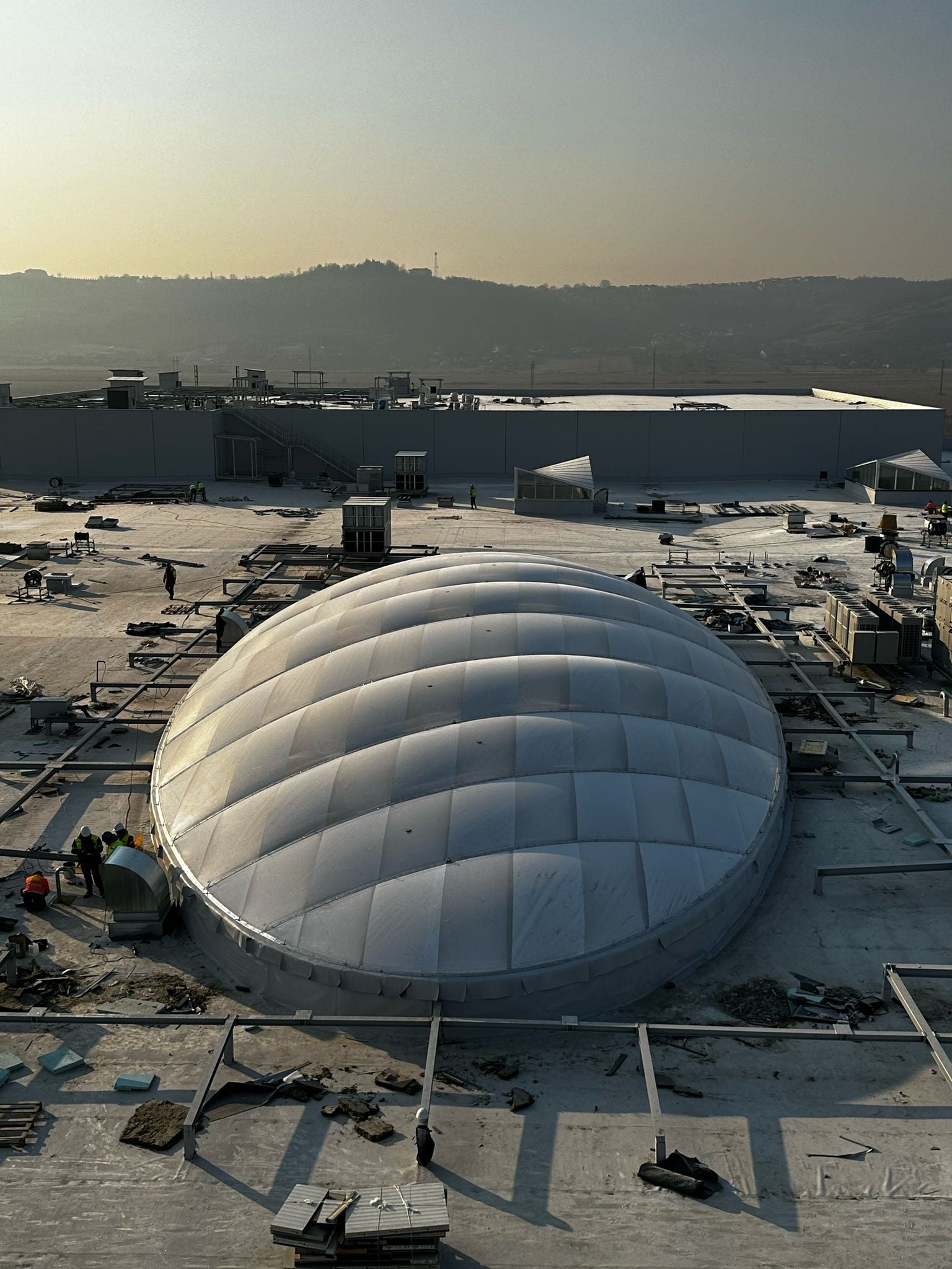 ETFE Texlon Roof from outside