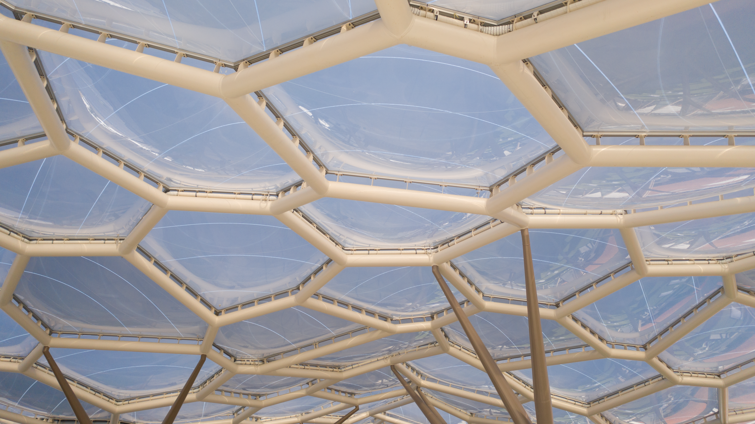 Canopy made of ETFE